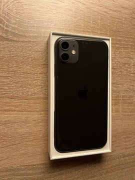 iPhone 11, Black, pamięć 64GB, model A2221