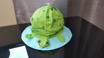H&M Nowy kapelusik 68 4 - 6 miesięcy żółwik