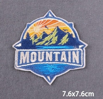 Naprasowanka na plecak koszulkę Mountain travel