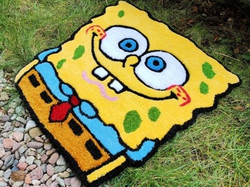 Sponge Bob rug ręcznie robiony