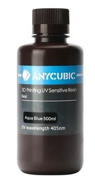 Żywica Anycubic Aqua Blue/Błękitny 500ml DLP Nowa