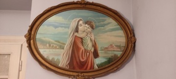 Obraz Matki boskiej z Dzieciątkiem 