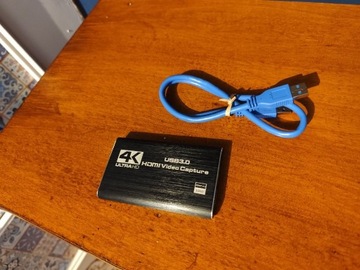 Grabber Nagrywarka Obrazu HDMI 4K USB 3.0 1080P