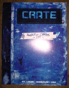 CRATE 2000 - katalog wzmacniaczy