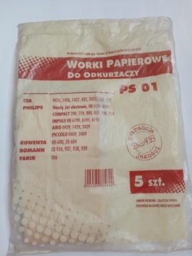 Worki papierowe do odkurzaczy ETA  (PS01)