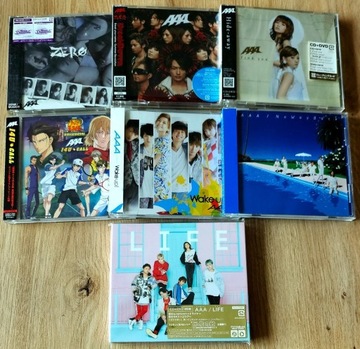 aaa set 7cd+4dvd attack all around j-pop jpop