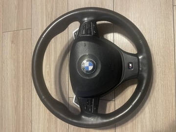 Kierownica M pakiet Łopatki Airbag Bmw f10 f11 f07