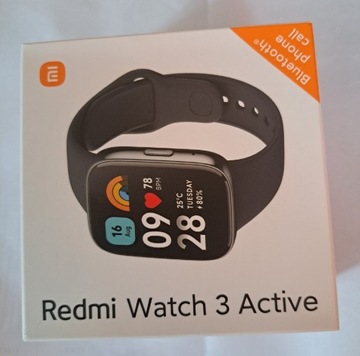 Xiaomi Redmi Watch 3 Active - czarny