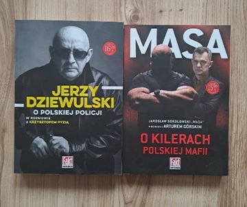 Zestaw książek mafia masa dziewulski