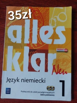 Alles Klar Neu 1, podręcznik do niemieckiego 