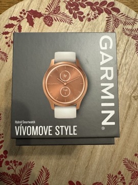 Smartwatch Garmin Vivomove Style na gwarancji 