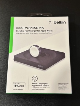 NOWA Belkin Ładowarka BoostCharge Pro do Apple Watch czarna