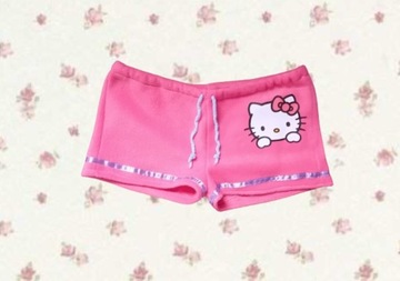 Spodenki spodnie hello kitty sanrio y2k szorty S