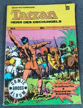 TARZAN herr des dschungels komiks 1972 r. DE