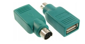 Adapter Wtyk PS2 - Gniazdo USB