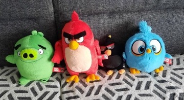 Pluszaki- angry birds