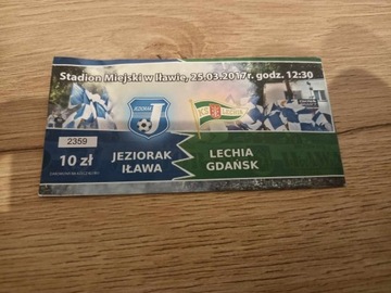 Bilet wstępu: Jeziorak Iława – Lechia Gdańsk