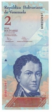 WENEZUELA 2 Bolivares 2012 r