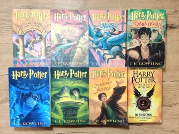 Harry Potter 1-8 / Pierwsze Wydanie / Komplet