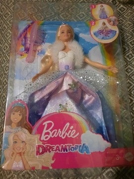 Lalka Barbie Dreamtopia z szczotka  Mattel 