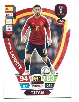 PANINI WORLD CUP QATAR 2022 LAPORTE TITAN 358