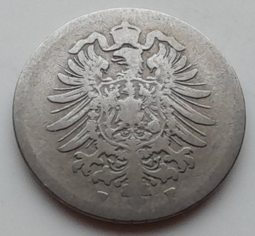 Niemcy Cesarstwo Niemieckie 10 fenigów 1889 F