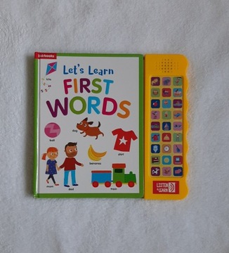 Let's learn first words książka do nauki angielski