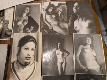 Zdjęcia kobiet, portrety, akty, nagość, lata 60-70