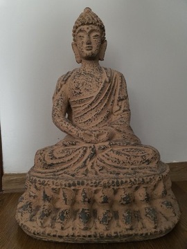 Figurka Rzeźba Siedzący Budda salon ogród 50 cm