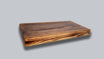 Półka drewniana naścienna 30 x 14cm