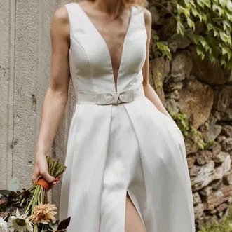 Ponadczasowa suknia ślubna - Brenda La Reina
