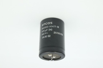 Kondensator Epcos 470uF 450V B43303-A5477