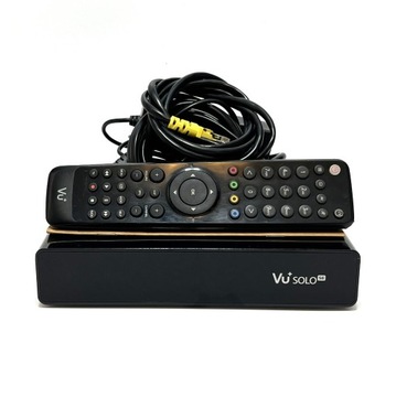 VU+ Solo SE V2 DUAL DVB-S2 Czarny Enigma2 IPTV Dekoder Tuner Cyfrowy HbbTV 