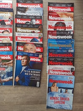 Newsweek czasopismo - 23 szt. 