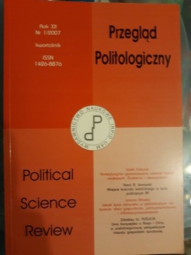 Przegląd politologiczny z 2007