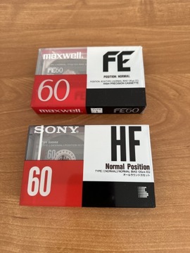 Sony HF 60 i Maxwell FE 60 ciekawy komplet.