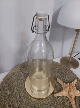 butelka ze szczelnym zzamknięciem napoje ozdobna