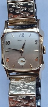 Zegarek Hamilton Tyrone 1953r, 10K pozłacany 
