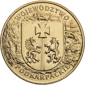 2zł Podkarpackie 2004 r z woreczka menniczego