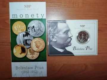 10 zł moneta Bolesław Prus