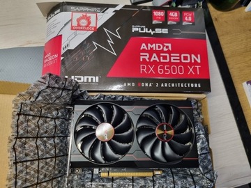 AMD Radeon Sapphire RX6500XT Pulse 4GB VRAM GDDR6