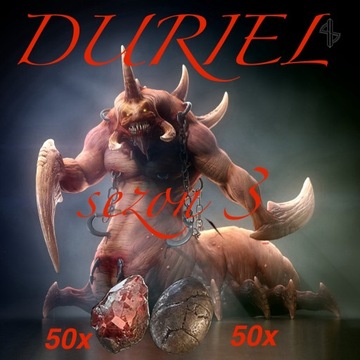 Diablo 4 SEZON 3 Duriel Shard Agony Slick Egg2x50