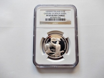 10 zł 1995 - Berlin,  NGC PF69 UC