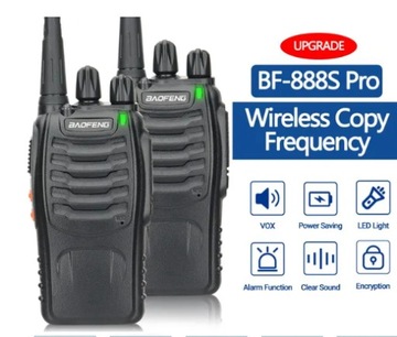 Baofeng BF888S WalkieTalkie UHF400 470MHz888s 2szt