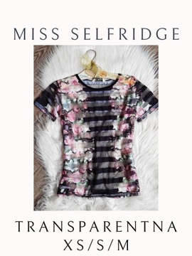 Cudna Bluzka Transparentna**Miss Selfridge**XS/S/M