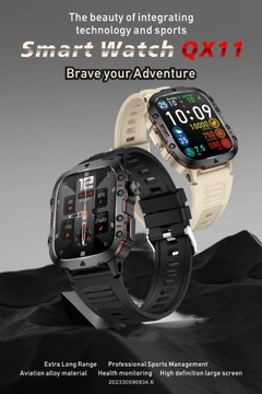 2024 nowy smartwatche dla Xiaomi wojskowy inteligentny zegarek 3 ATM