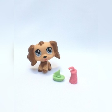 littlest pet shop piesek spaniel 