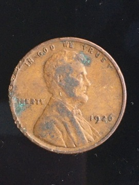 USA 1 cent Lincoln 1926
