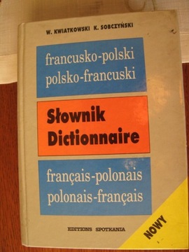 SŁOWNIK FRANCUSKO-POLSKI I POLSKO-FRANCUSKI