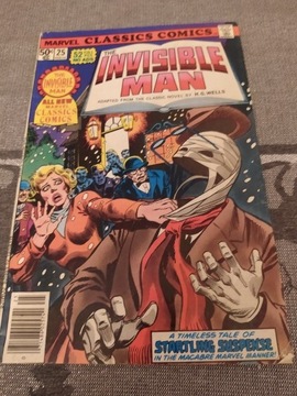 The Invisible Man 1977r. Marvel Classics Comics